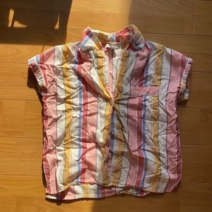 Madewell Striped Button Up